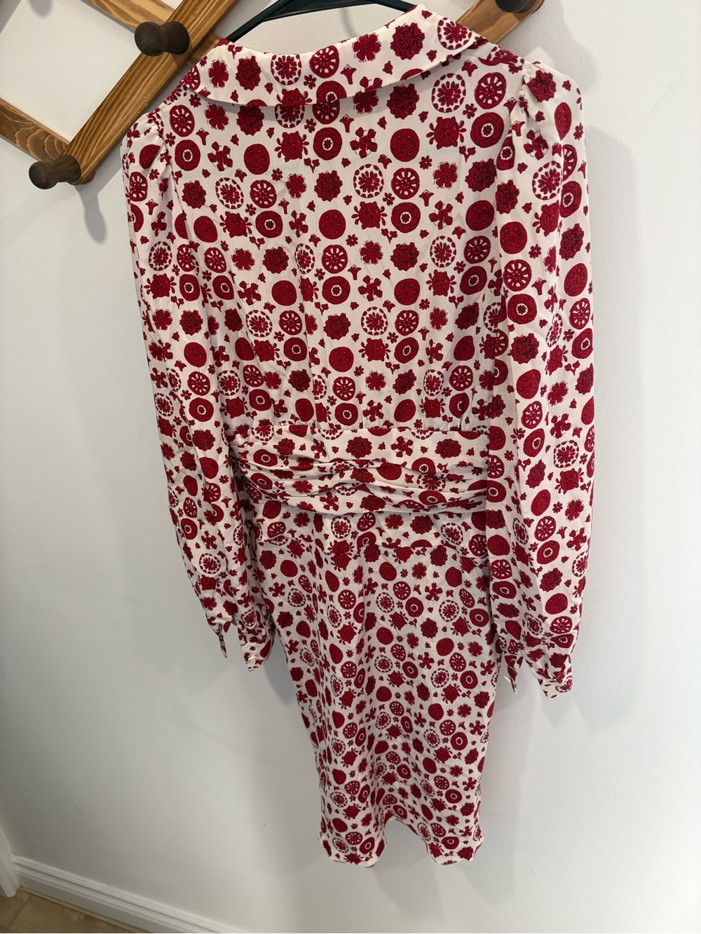VINTAGE 100% SILK MIU MIU MIDI DRESS - Picture 7 of 11